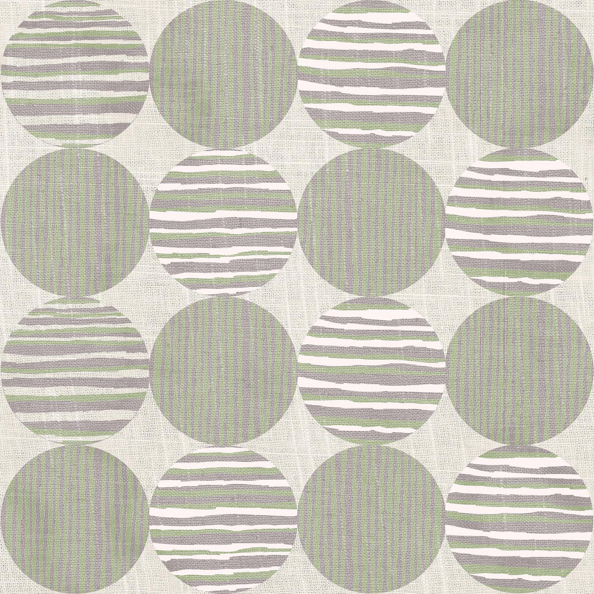 Veer Decor Horizon Circles Green Peel and Stick Wallpaper