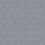 Veer Decor Striped Hexagonal Mosaic Blue Peel and Stick Wallpaper