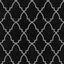Veer Decor Medina Trellis Black Peel and Stick Wallpaper