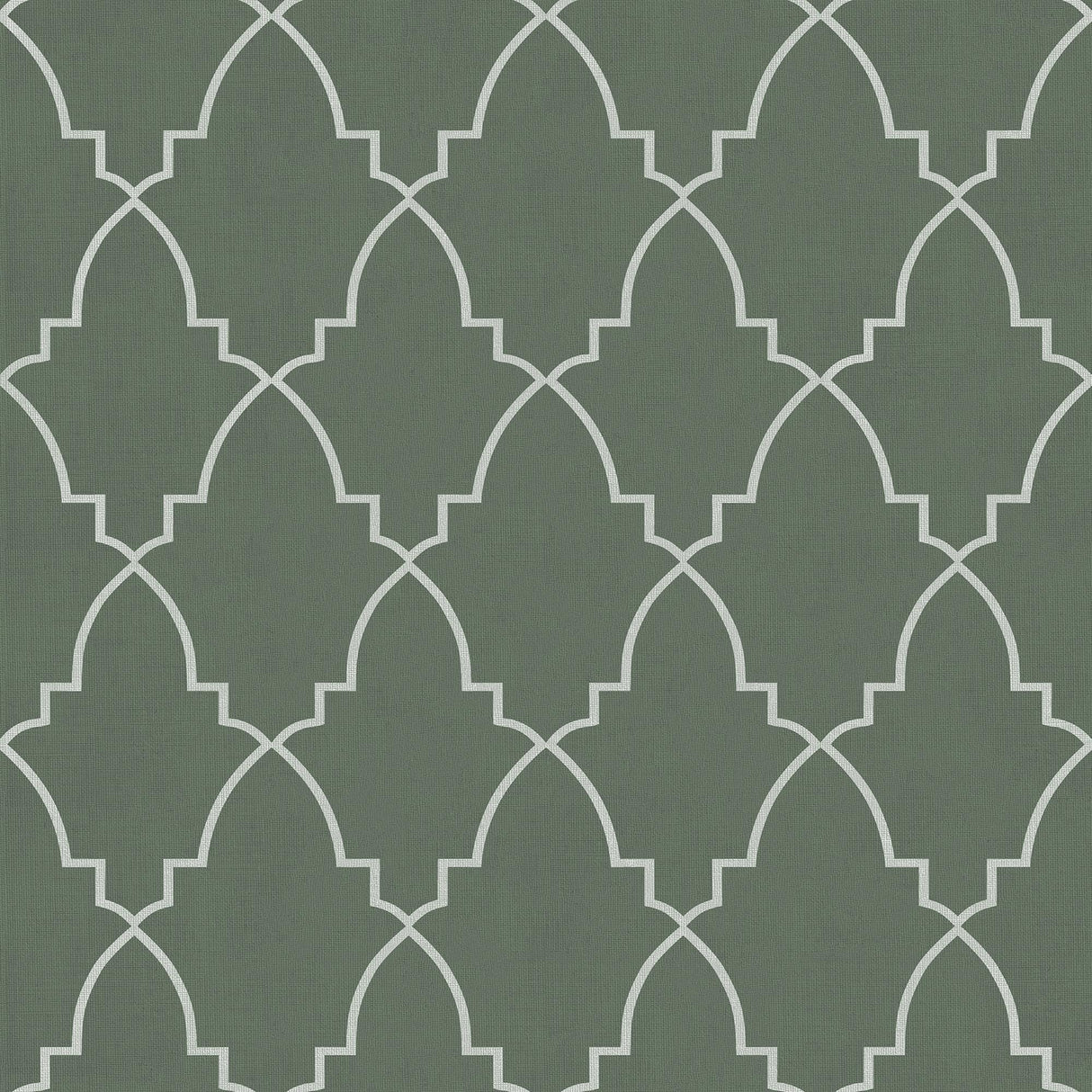 Veer Decor Medina Trellis Green Peel and Stick Wallpaper