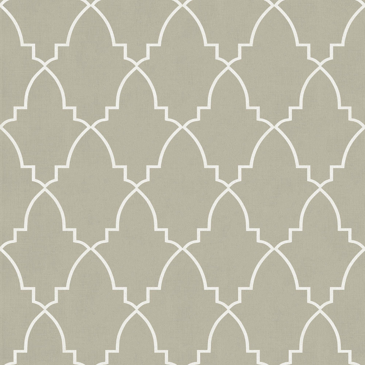 Veer Decor Medina Trellis Taupe Peel and Stick Wallpaper