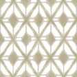 Veer Decor Shibori Geometric Taupe Peel and Stick Wallpaper