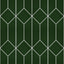 Veer Decor Diamond Trellis Green Peel and Stick Wallpaper
