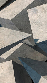 Veer Decor Facet Form Blue Wall Mural