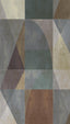 Veer Decor Geo Horizon Blue Wall Mural