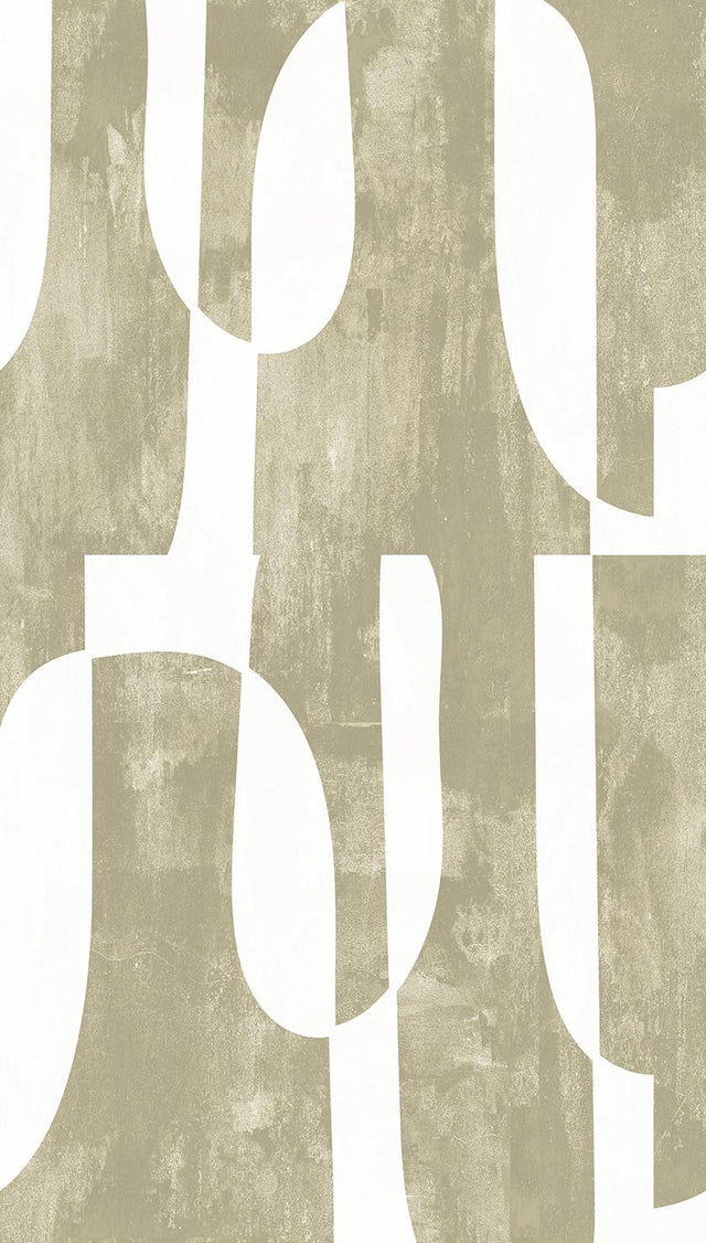 Veer Decor Mod Monolith Cream Wall Mural