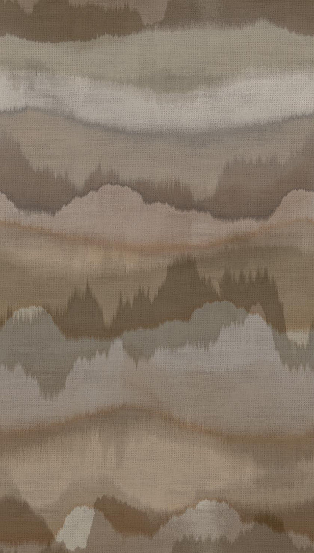 Veer Decor Painted Horizon Brown Wall Mural