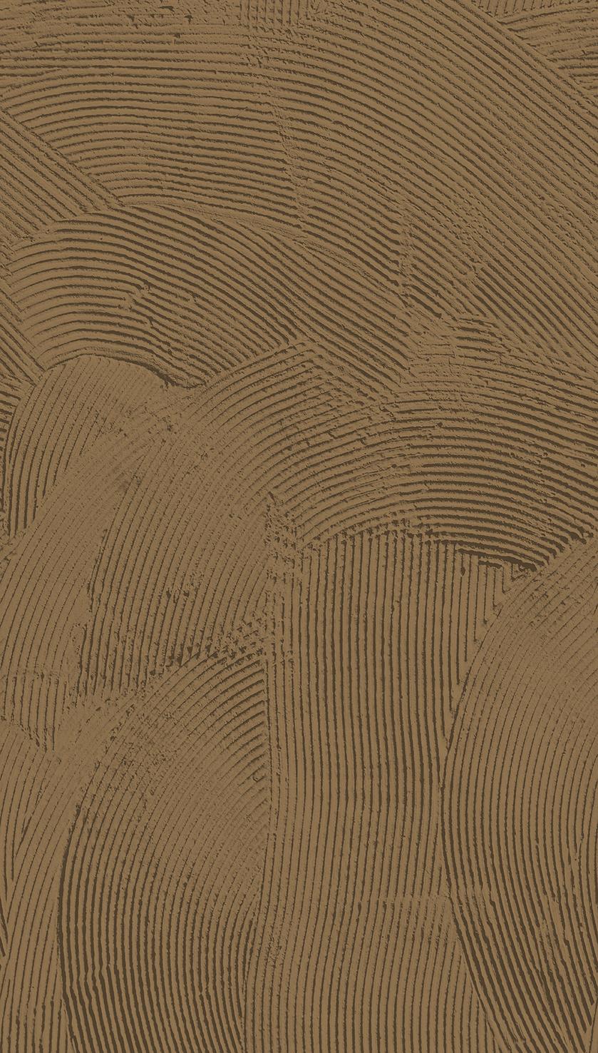 Veer Decor Stucco Arc Brown Wall Mural