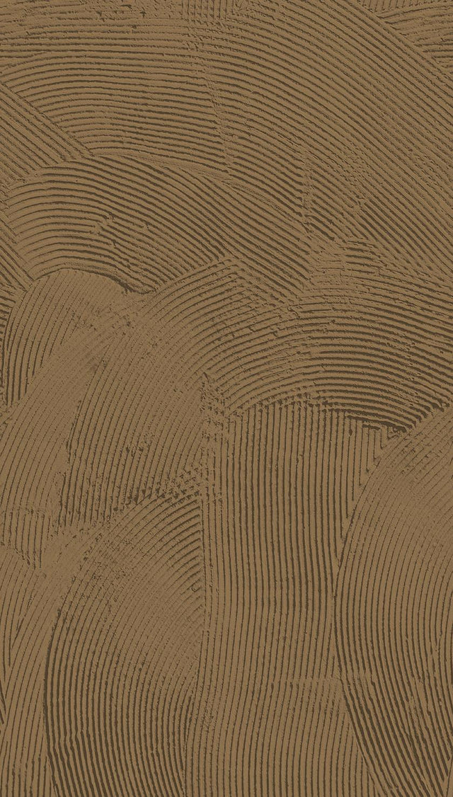 Veer Decor Stucco Arc Brown Wall Mural
