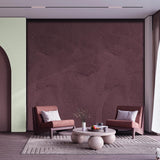 Veer Decor Stucco Arc Red Wall Mural