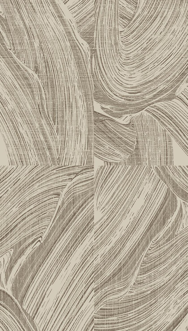 Veer Decor Alabaster Taupe Wall Mural