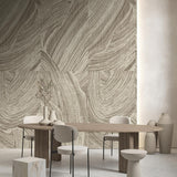 Veer Decor Alabaster Taupe Wall Mural