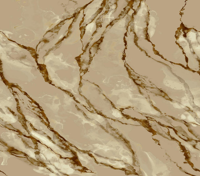 Veer Decor Marble Mirage Brown Wall Mural