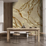 Veer Decor Marble Mirage Brown Wall Mural