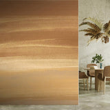 Veer Decor Sienna Drift Orange Wall Mural