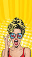 Veer Decor Baywatch Wow Pop Art Wall Mural