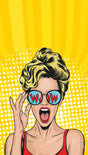 Veer Decor Baywatch Wow Pop Art Wall Mural