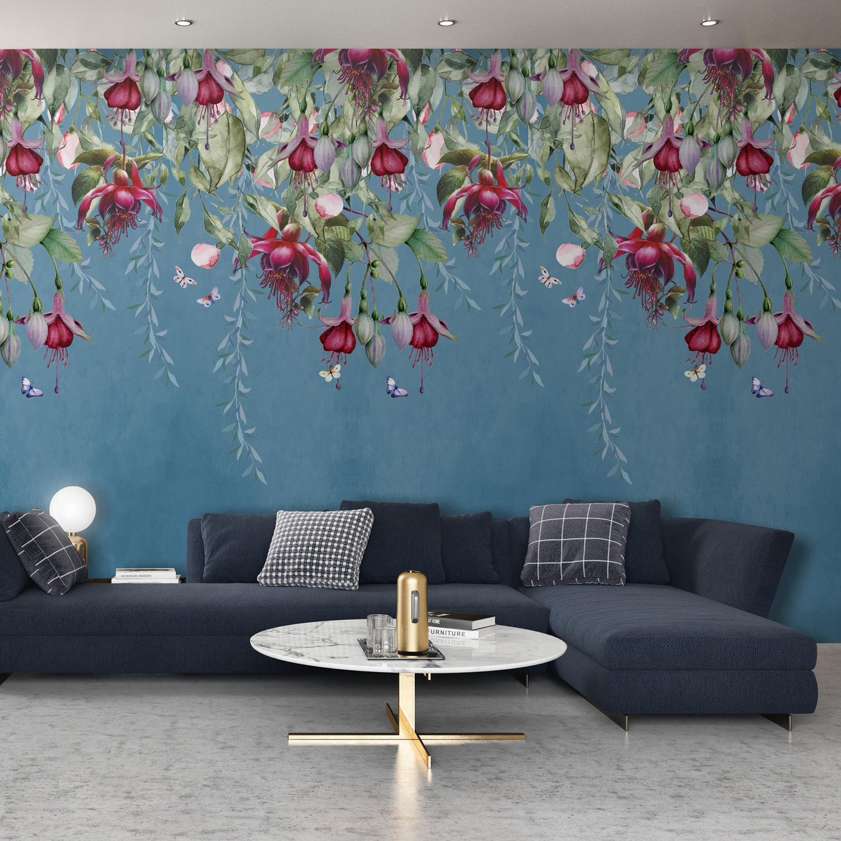 Veer Decor Hanging Blooms Wall Mural