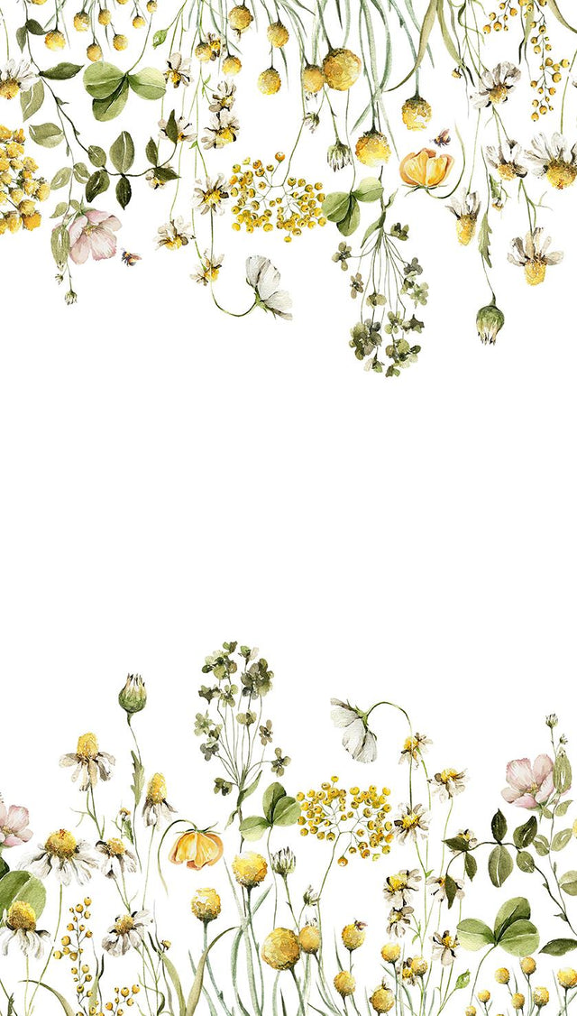 Veer Decor Field Blossom Yellow Wall Mural