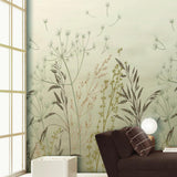 Veer Decor Dandelion Drift Tan Wall Mural