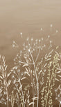 Veer Decor Dandelion Drift Brown Wall Mural