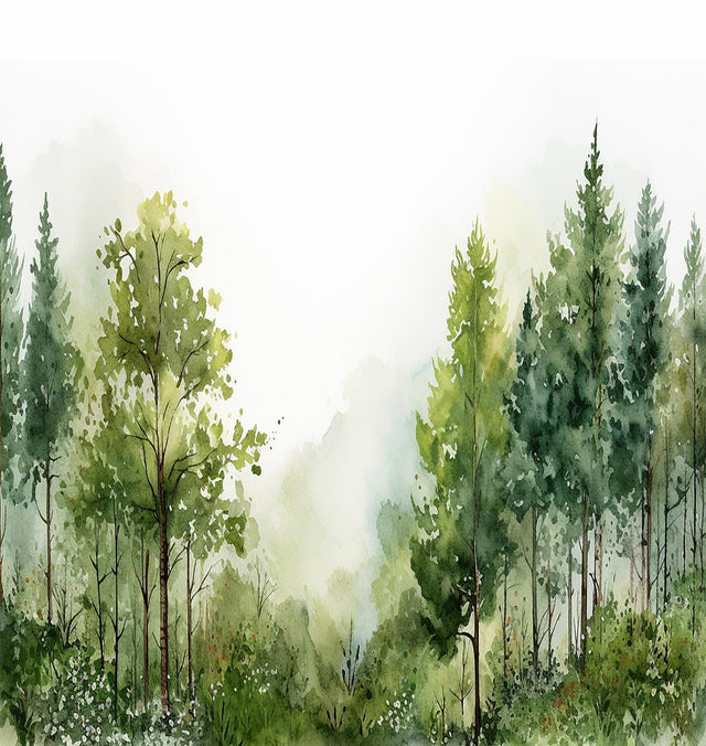 Veer Decor Watercolor Grove Wall Mural