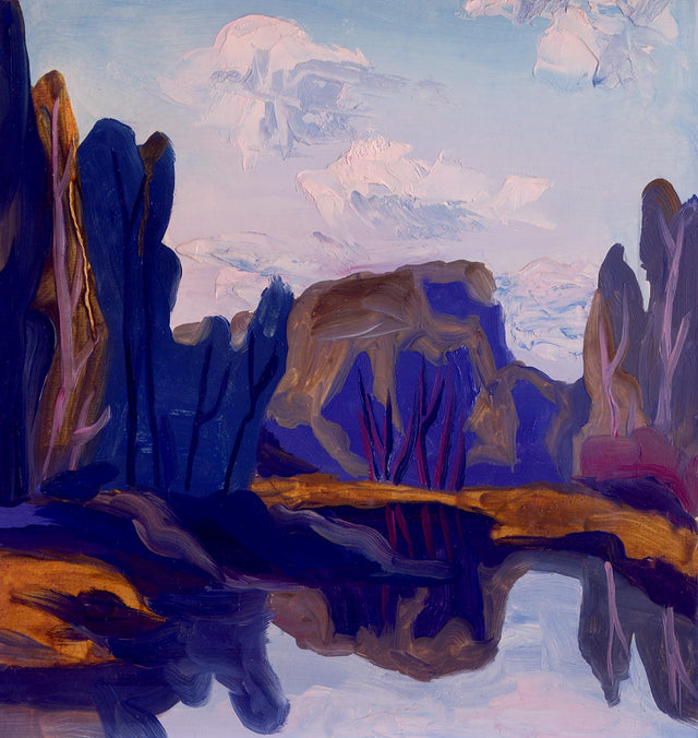 Veer Decor Painterly Highlands Wall Mural