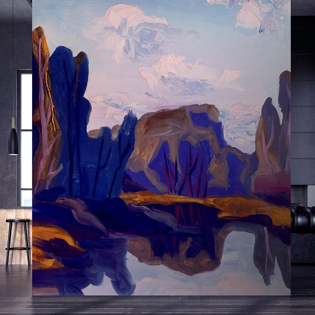 Veer Decor Painterly Highlands Wall Mural