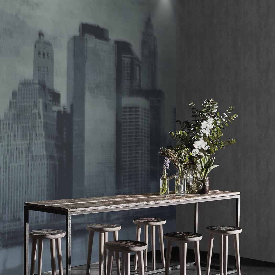 Veer Decor Skyline Haze Wall Mural