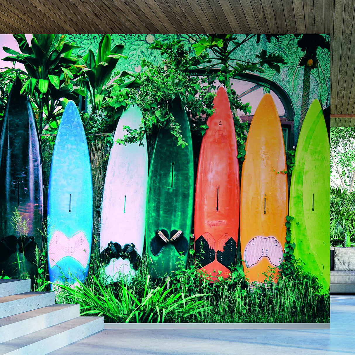 Veer Decor Surf Shack Vibes Wall Mural