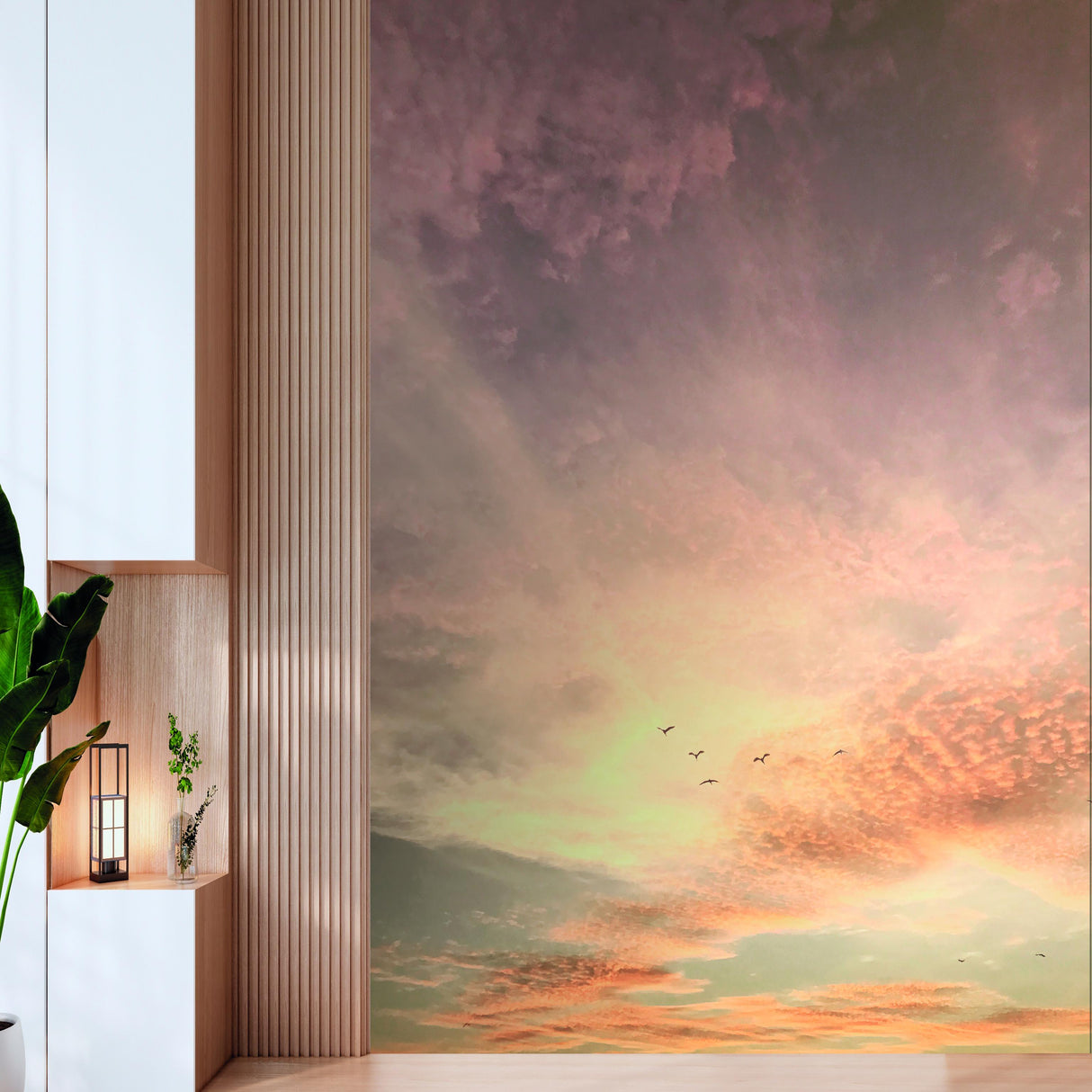 Veer Decor Skyward Glow Wall Mural