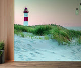 Veer Decor Lighthouse Dunes Wall Mural