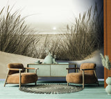 Veer Decor Beach Sunset Sepia Wall Mural