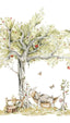 Veer Decor Lazy Bears Retreat Wall Mural