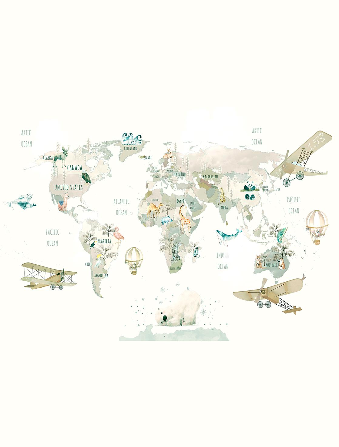 Veer Decor Oh The Places We Will Go Wall Mural