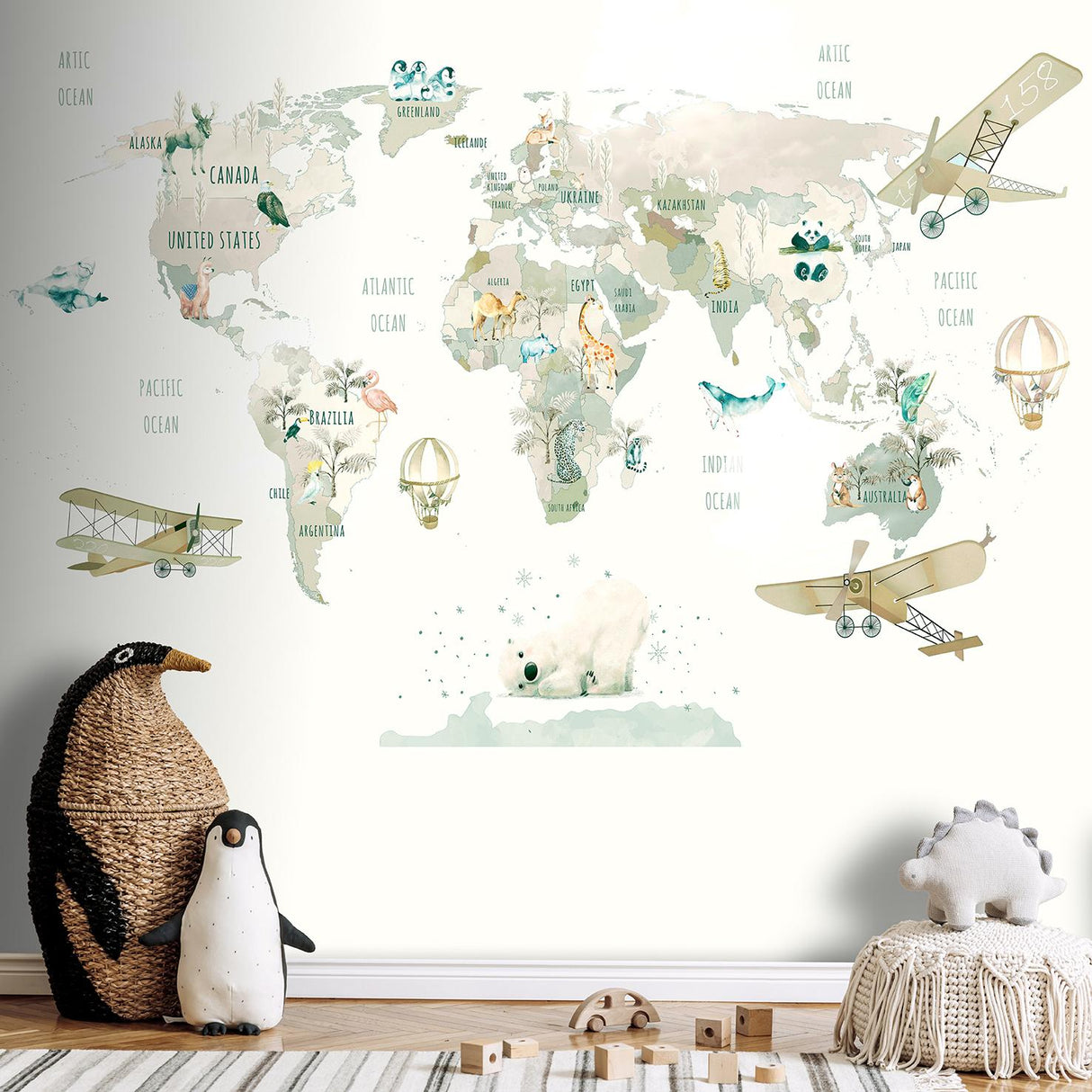 Veer Decor Oh The Places We Will Go Wall Mural