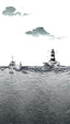 Veer Decor Tides and Beacon Black Wall Mural