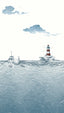 Veer Decor Tides and Beacon Blue Wall Mural