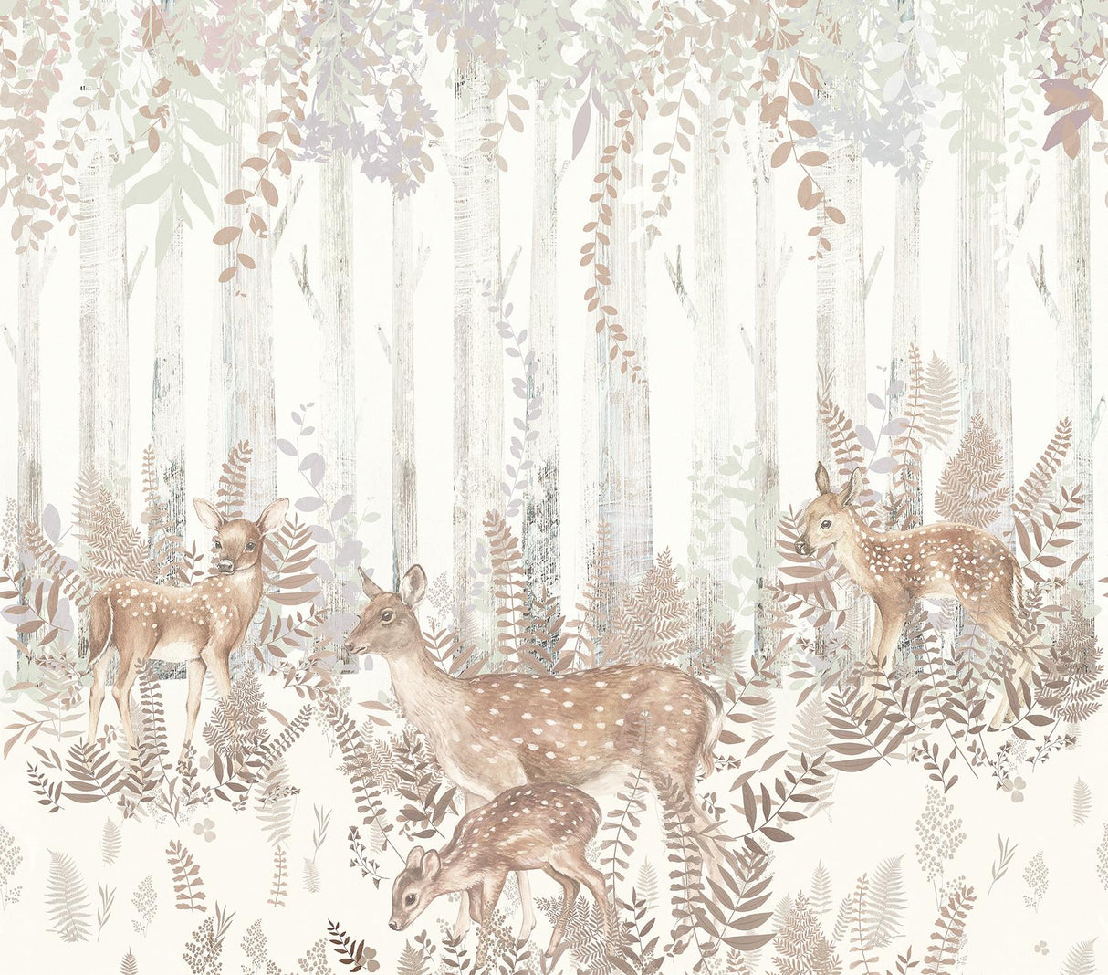 Veer Decor Fawn Meadow Wall Mural