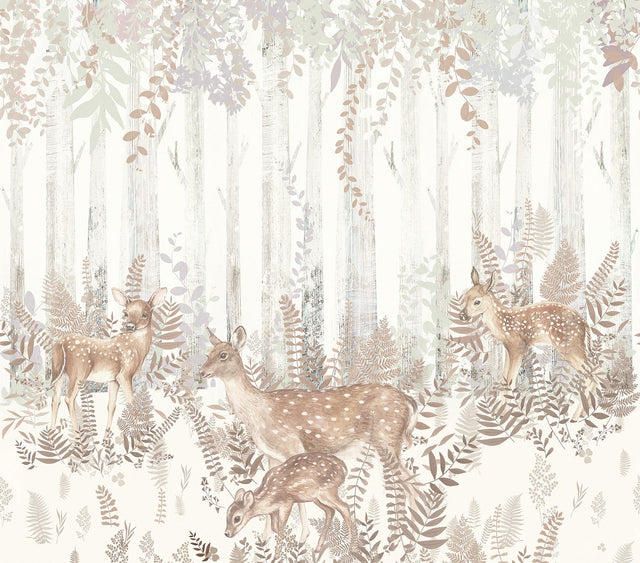 Veer Decor Fawn Meadow Wall Mural