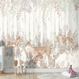 Veer Decor Fawn Meadow Wall Mural
