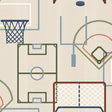 Veer Decor Sports Play Zone Multi Peel and Stick Wallpaper