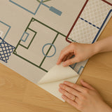Veer Decor Sports Play Zone Multi Peel and Stick Wallpaper