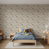 Veer Decor Sports Play Zone Multi Peel and Stick Wallpaper