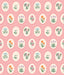 Veer Decor Heirloom Floral Medallions Pink Peel and Stick Wallpaper