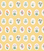 Veer Decor Heirloom Floral Medallions Yellow Peel and Stick Wallpaper