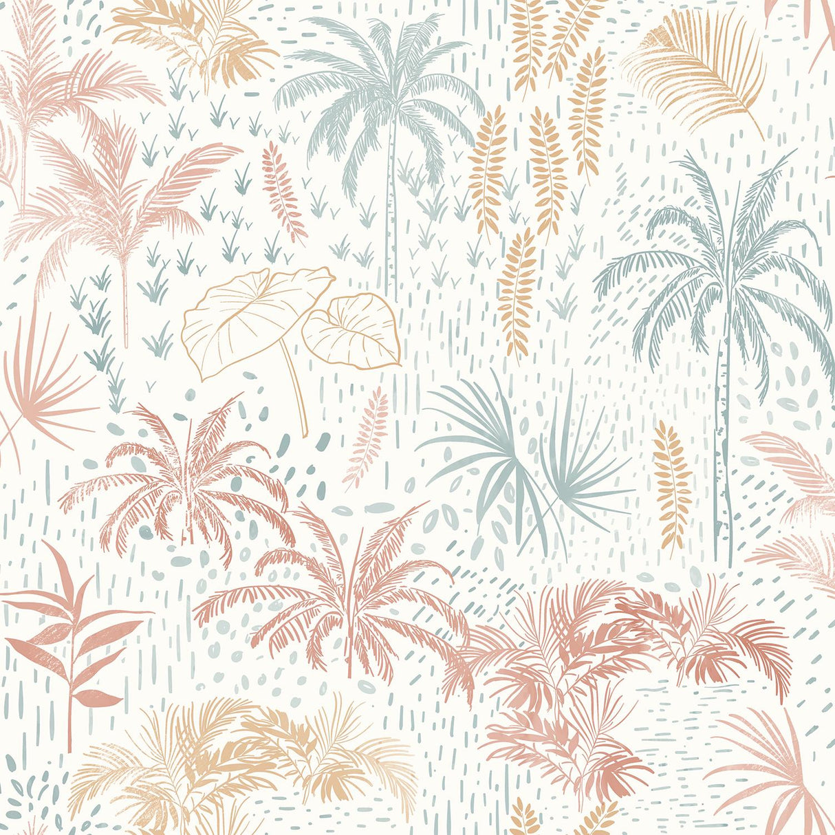 Veer Decor Etched Tropic Orange Peel and Stick Wallpaper
