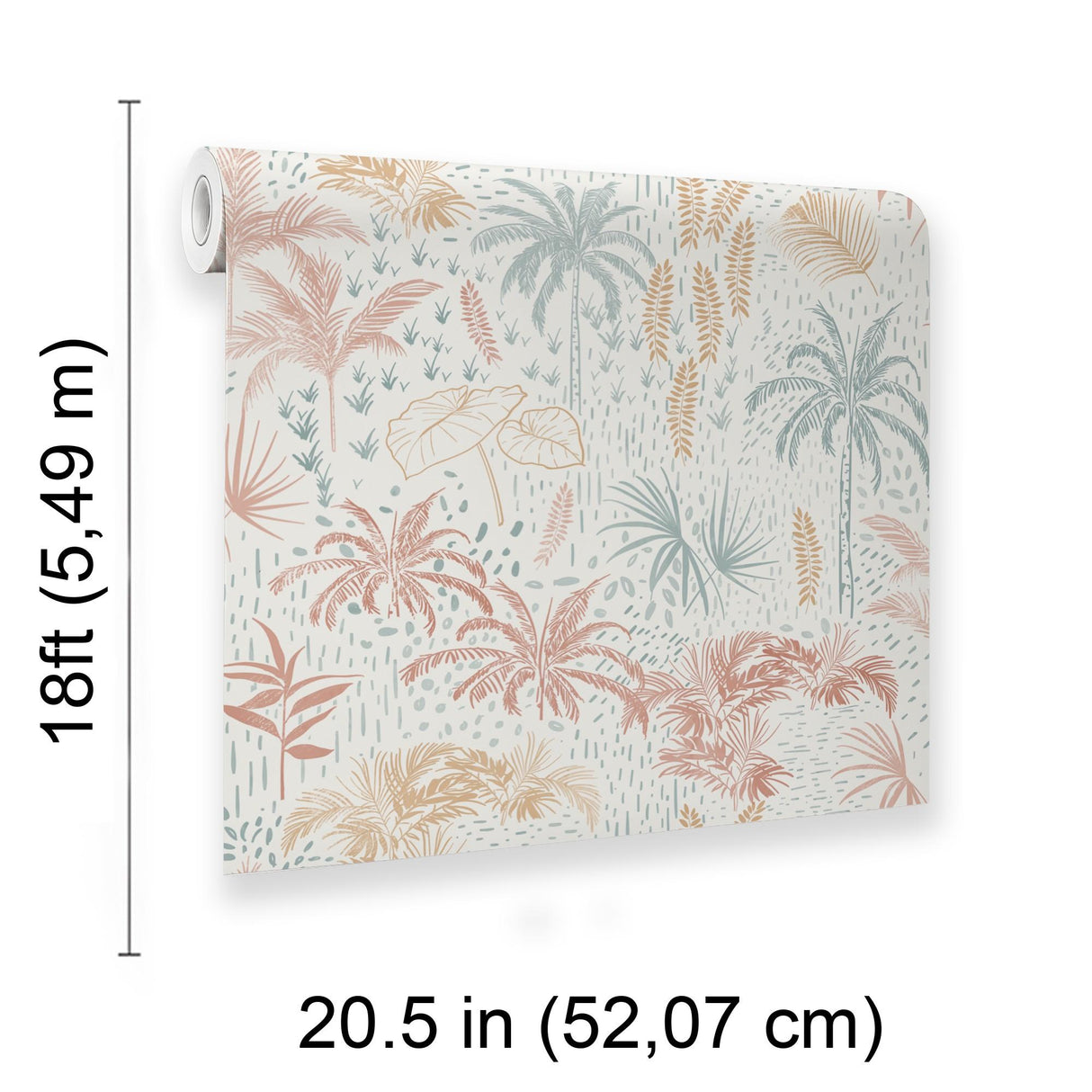 Veer Decor Etched Tropic Orange Peel and Stick Wallpaper