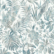 Veer Decor Birdsong Tropic Blue Peel & Stick Wallpaper