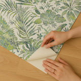 Veer Decor Birdsong Tropic Green Peel & Stick Wallpaper